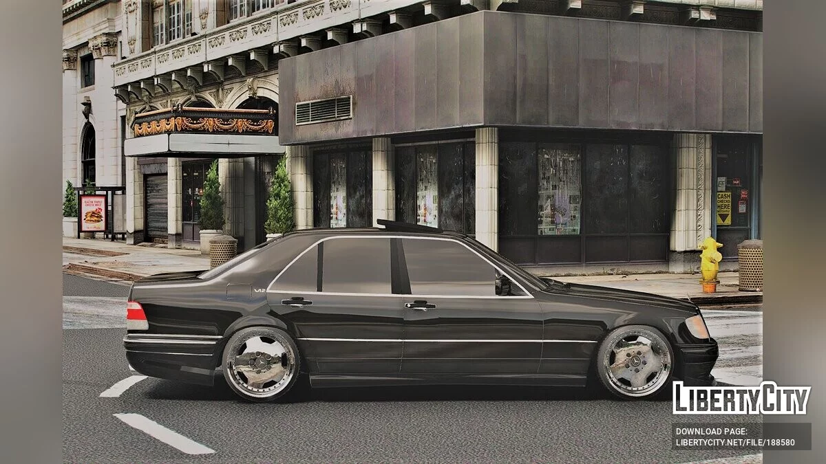 مرسيدس-بنز W140 S600 / جي تي أي 5