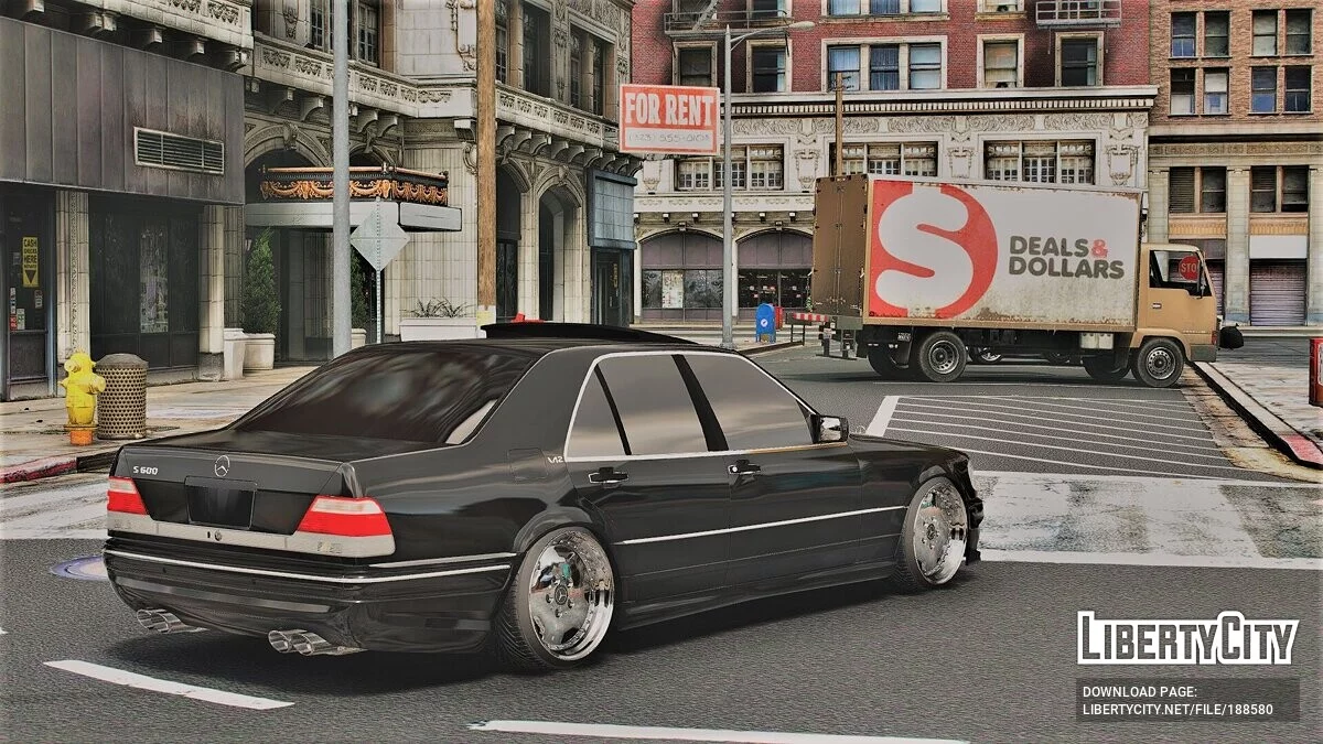 مرسيدس-بنز W140 S600 / جي تي أي 5