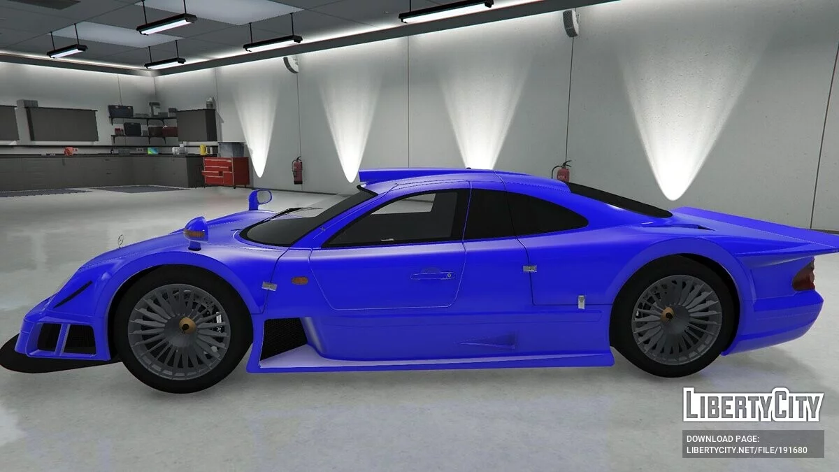 Mercedes-Benz CLK GTR 1998 / جي تي أي 5