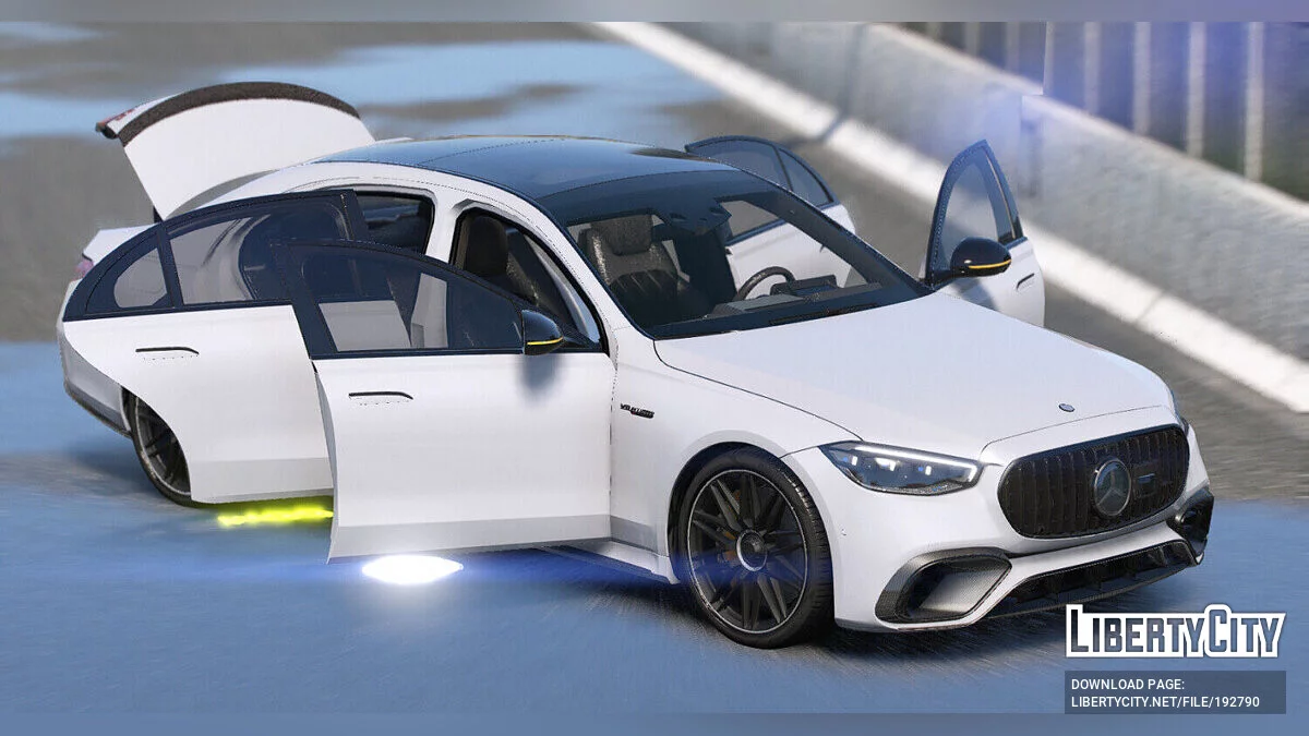 Mercedes-Benz w223 S63 AMG 2023 v1.0.0 / GTA 5