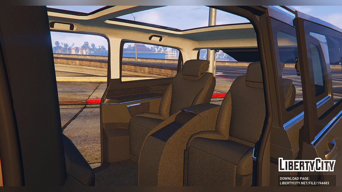 Mercedes Benz V-class VIP 2023 v1.0 / GTA 5