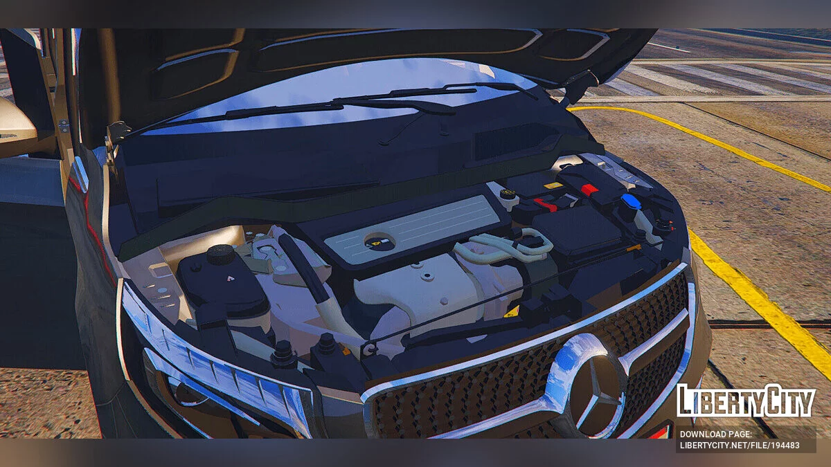Mercedes Benz V-class VIP 2023 v1.0 / GTA 5