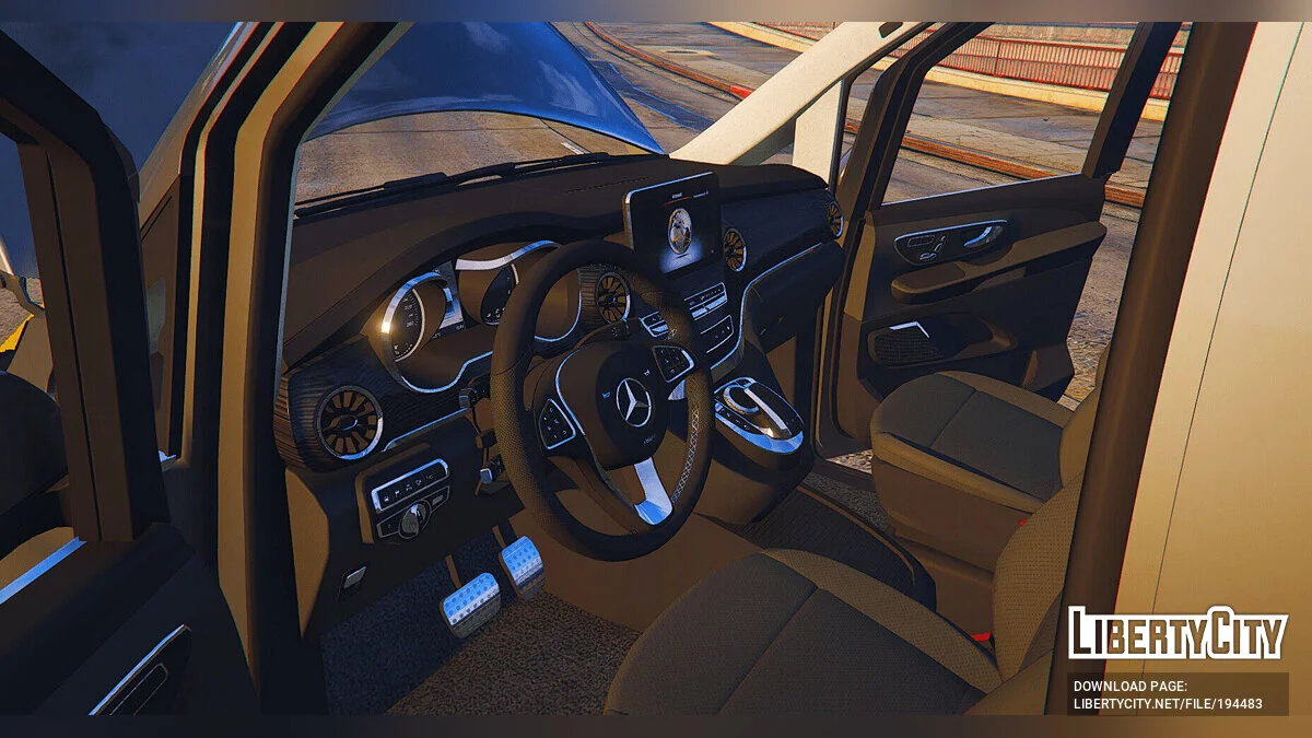 Mercedes Benz V-class VIP 2023 v1.0 / GTA 5