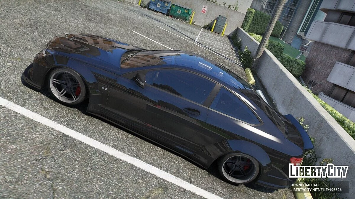 Mercedes-Benz C63 AMG Liberty Walk / GTA 5