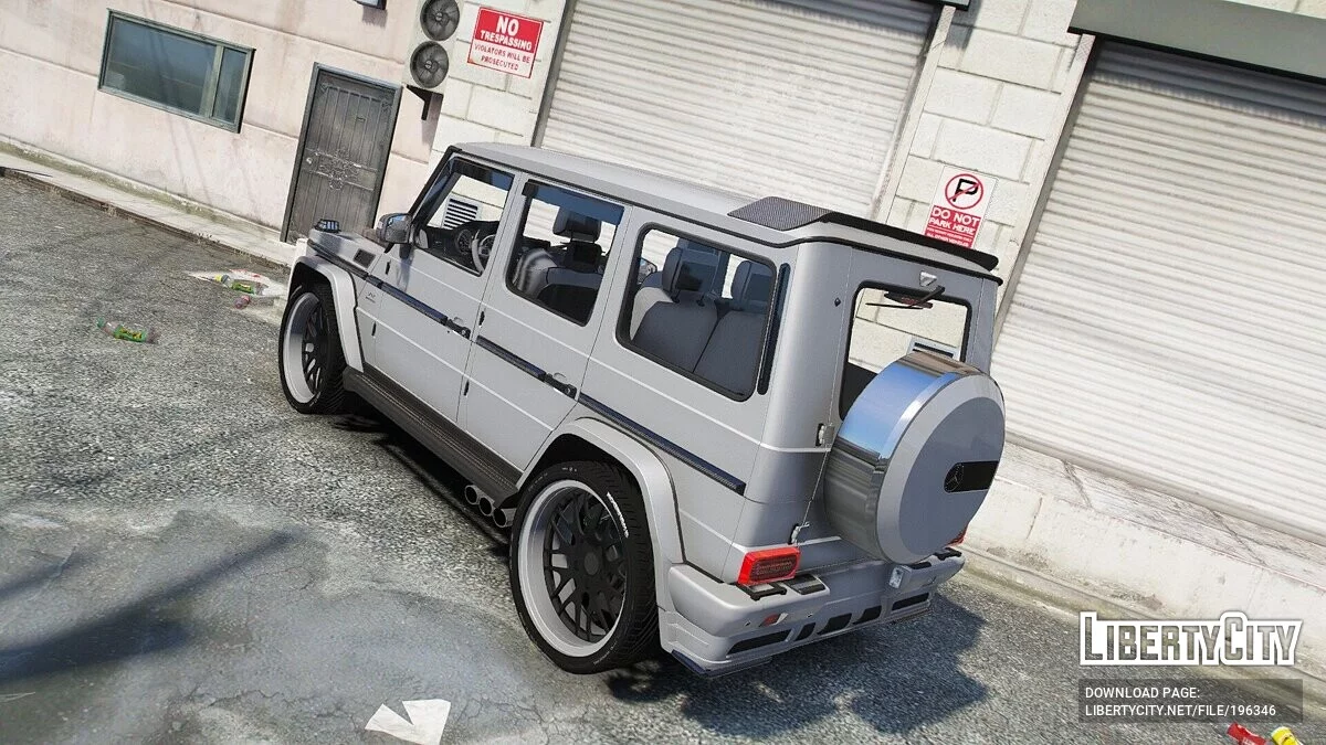 Mercedes-Benz G55 Hamann Luces Brillantes / GTA 5