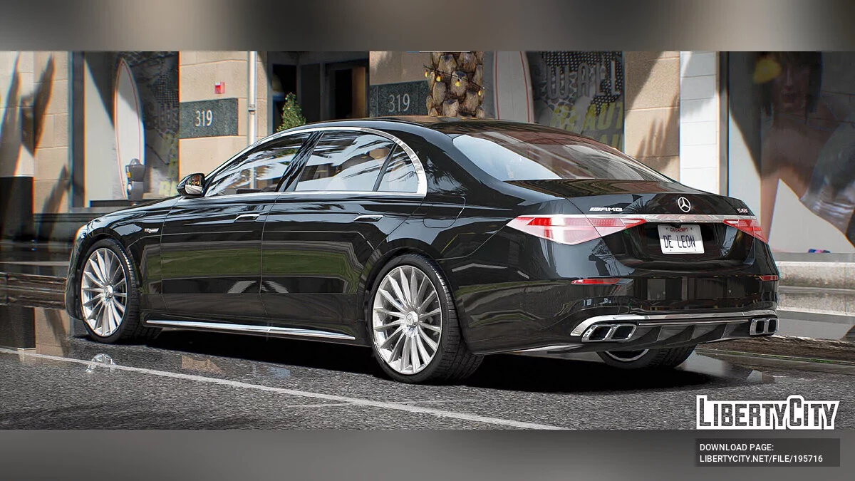 Mercedes-Benz S63 AMG Luxury 2023 / GTA 5