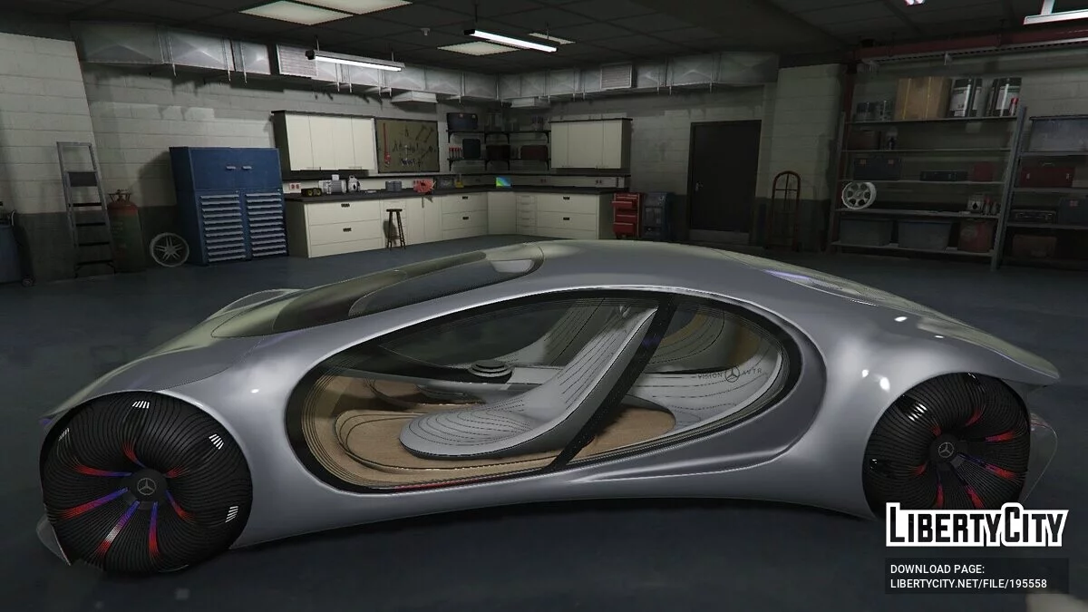 梅赛德斯-奔驰 Vision AVTR 动画 / GTA 5
