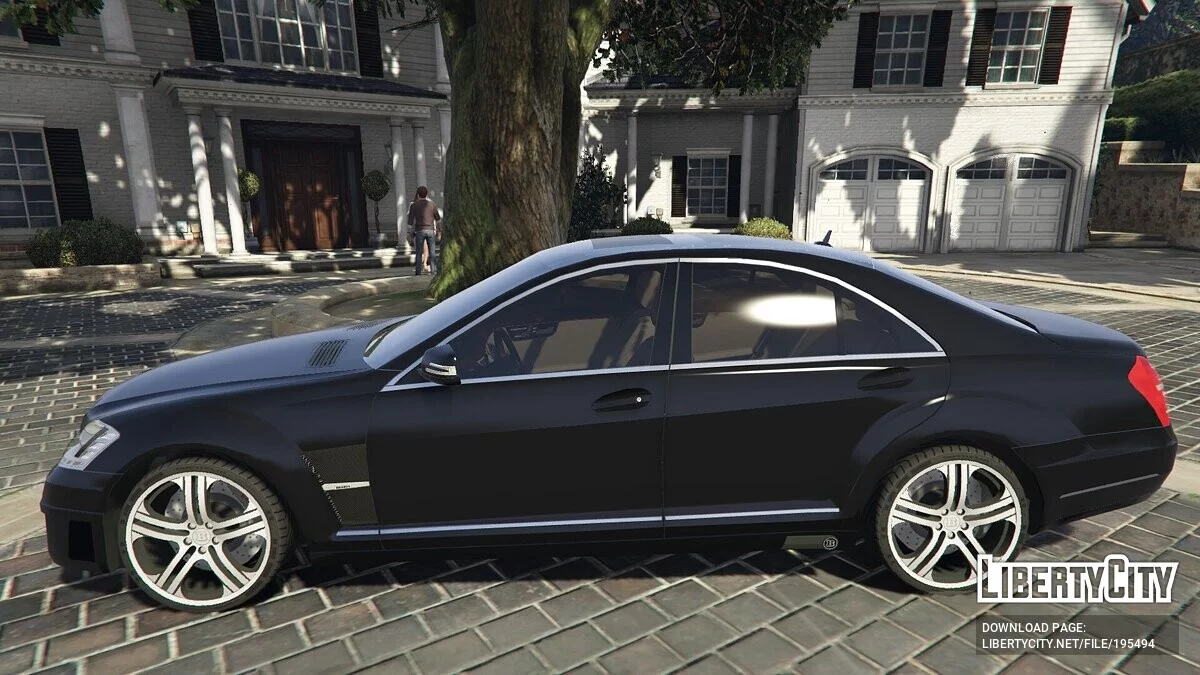 Mercedes-Benz W221 Brabus Sv12R / GTA 5