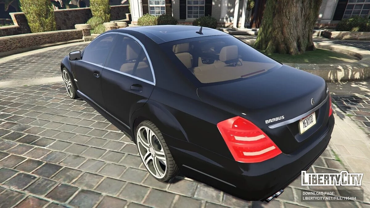 Mercedes-Benz W221 Brabus Sv12R / GTA 5