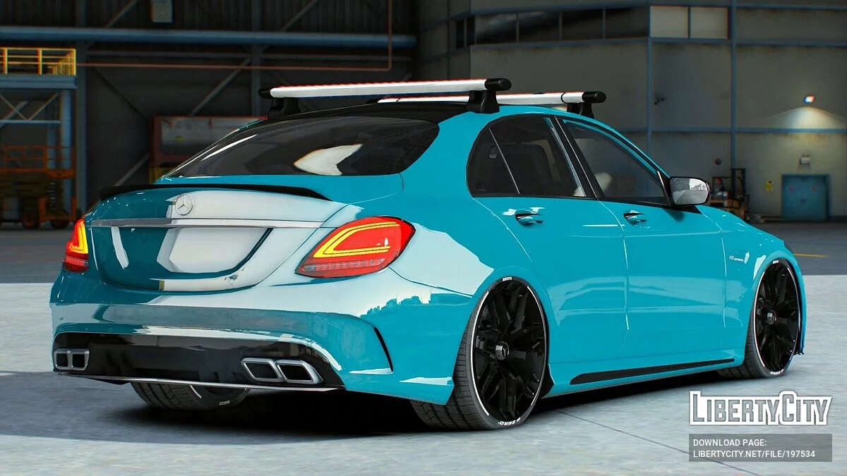 Mercedes AMG C63s Custom V8 Biturbo V2 / GTA 5