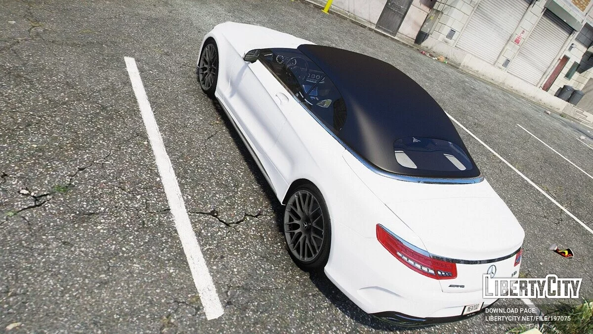 Mercedes-Benz AMG S63 Cabriolet / GTA 5