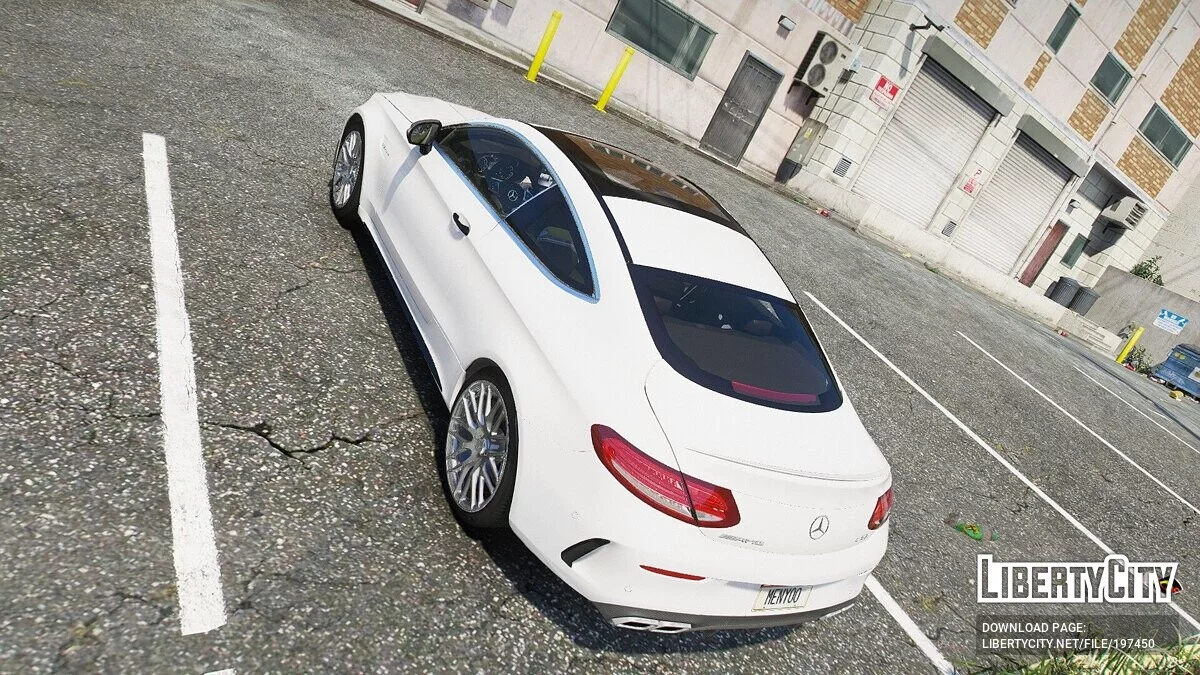 Mercedes-Benz C63 AMG Coupe / GTA 5