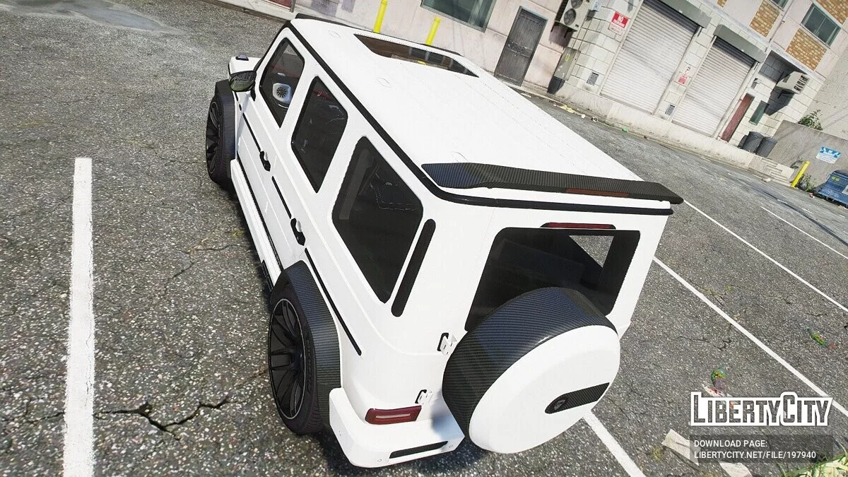 梅赛德斯-奔驰 G770 CLR Lumma / GTA 5