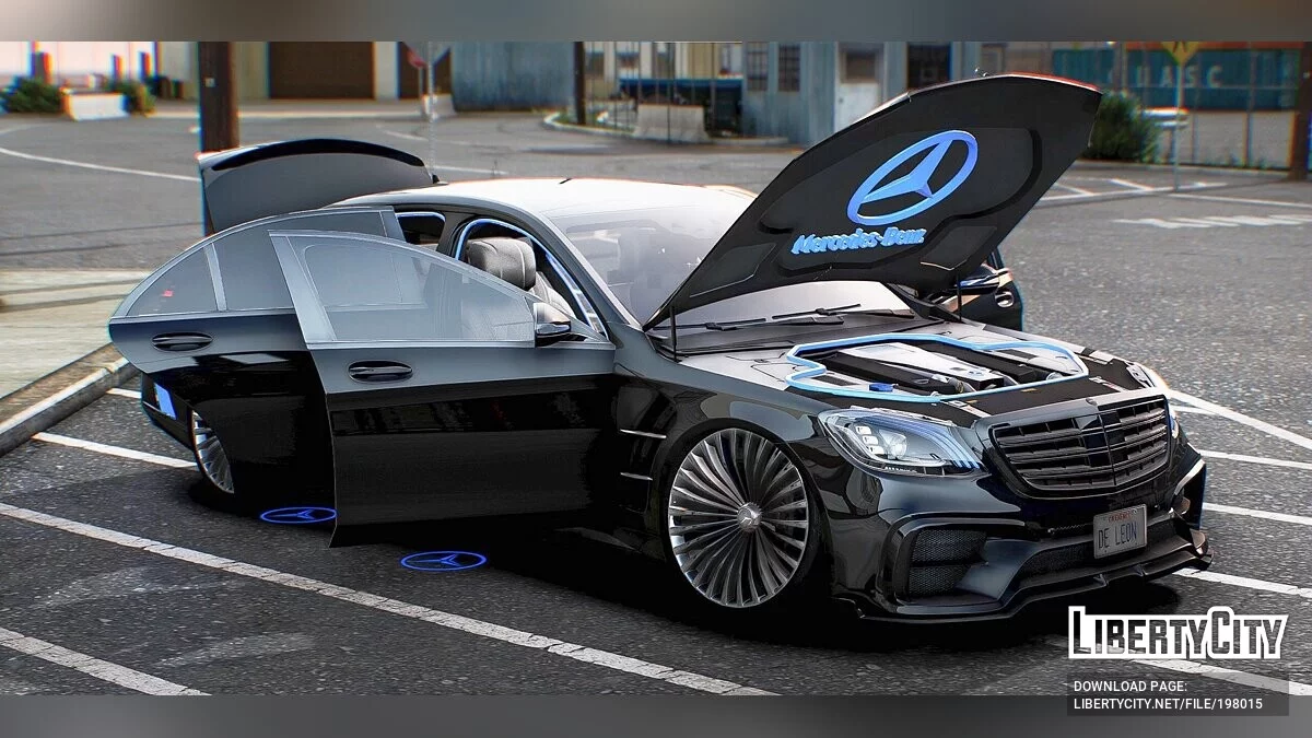 Mercedes-Benz S63 Wald W222 Mansory / GTA 5