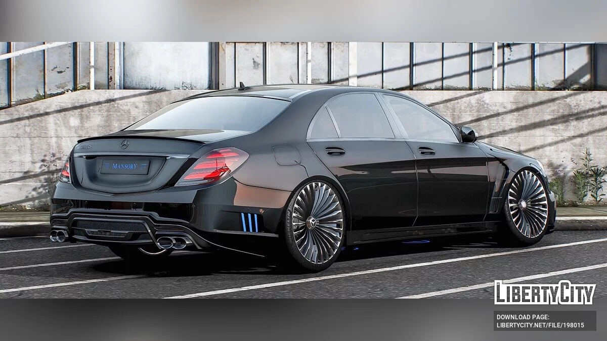 Mercedes-Benz S63 Wald W222 Mansory / GTA 5