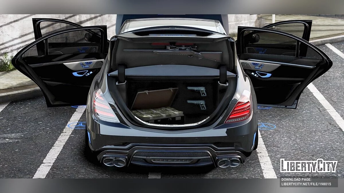 Mercedes-Benz S63 Wald W222 Mansory / GTA 5