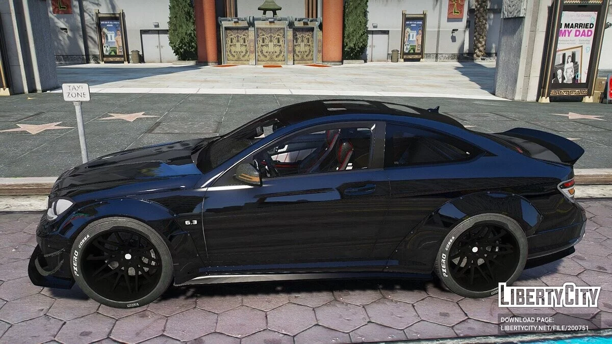 Mercedes-Benz C63 LB AMG / GTA 5