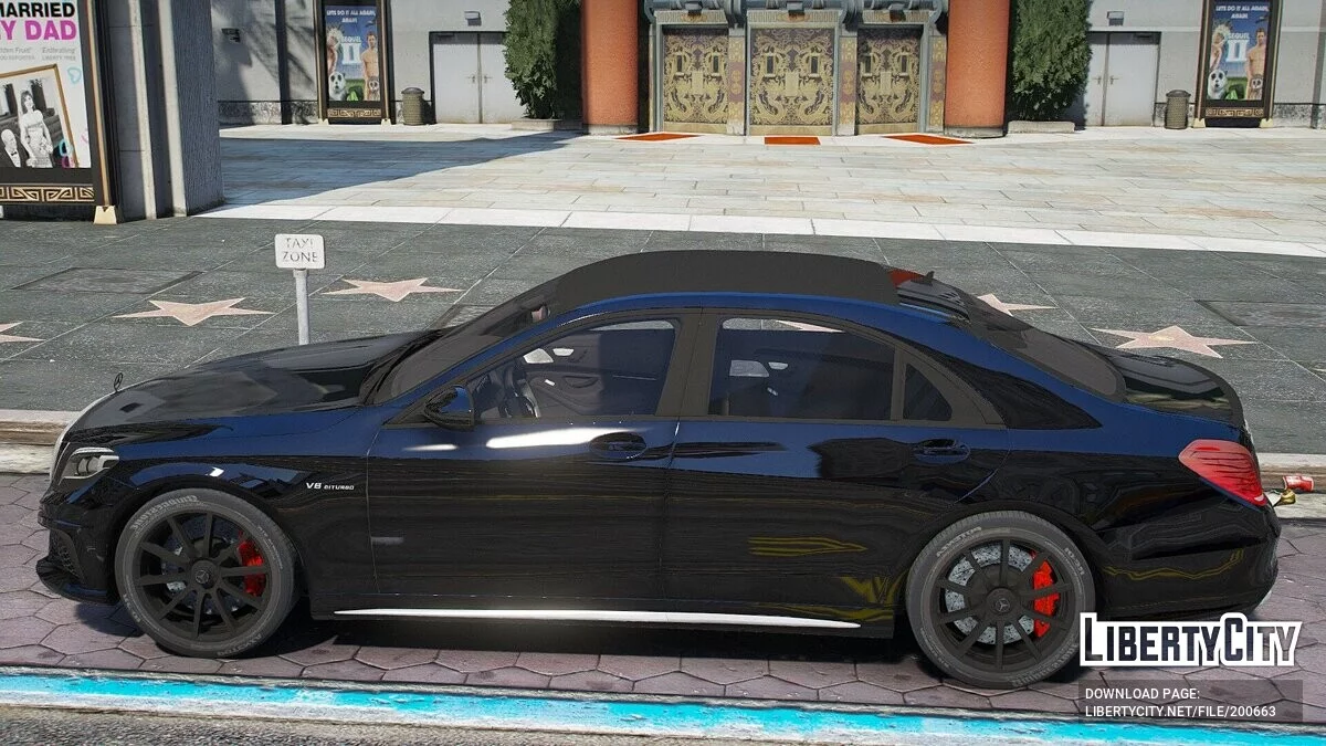 Mercedes-Benz S63 AMG / GTA 5