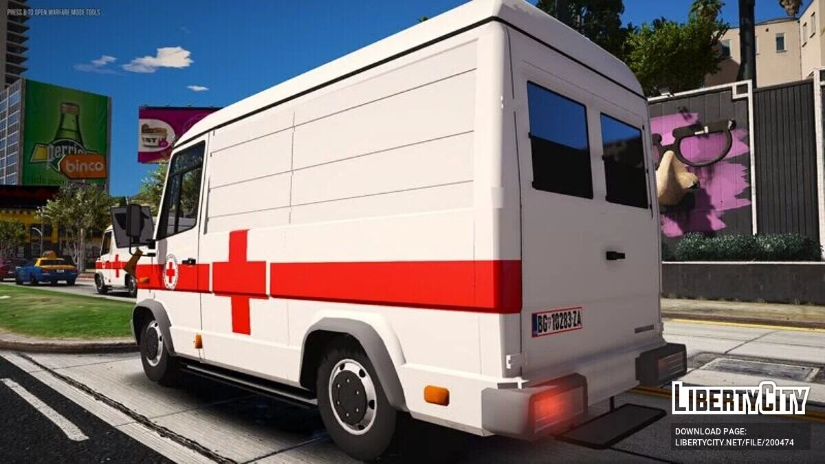 Mercedes-Benz Vario - Ambulance / GTA 5