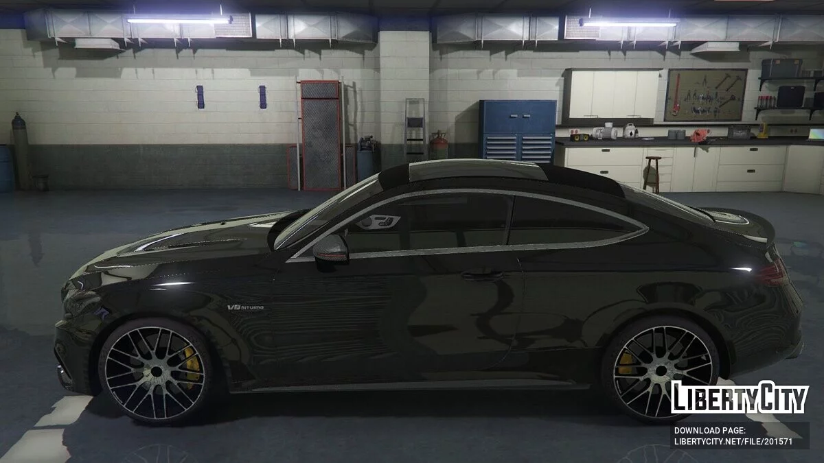 Mercedes-Benz C63 Coupe AMG / GTA 5