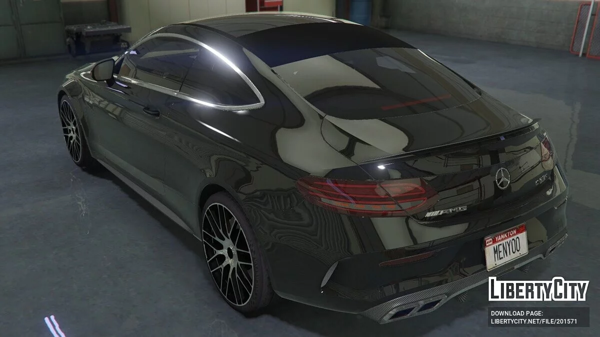 Mercedes-Benz C63 Coupe AMG / GTA 5