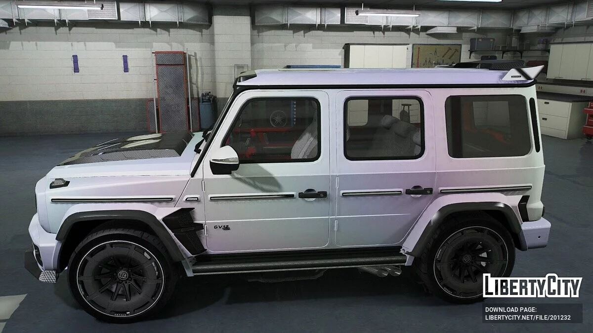 Mercedes-Benz G900 BRABUS ROCKET / GTA 5