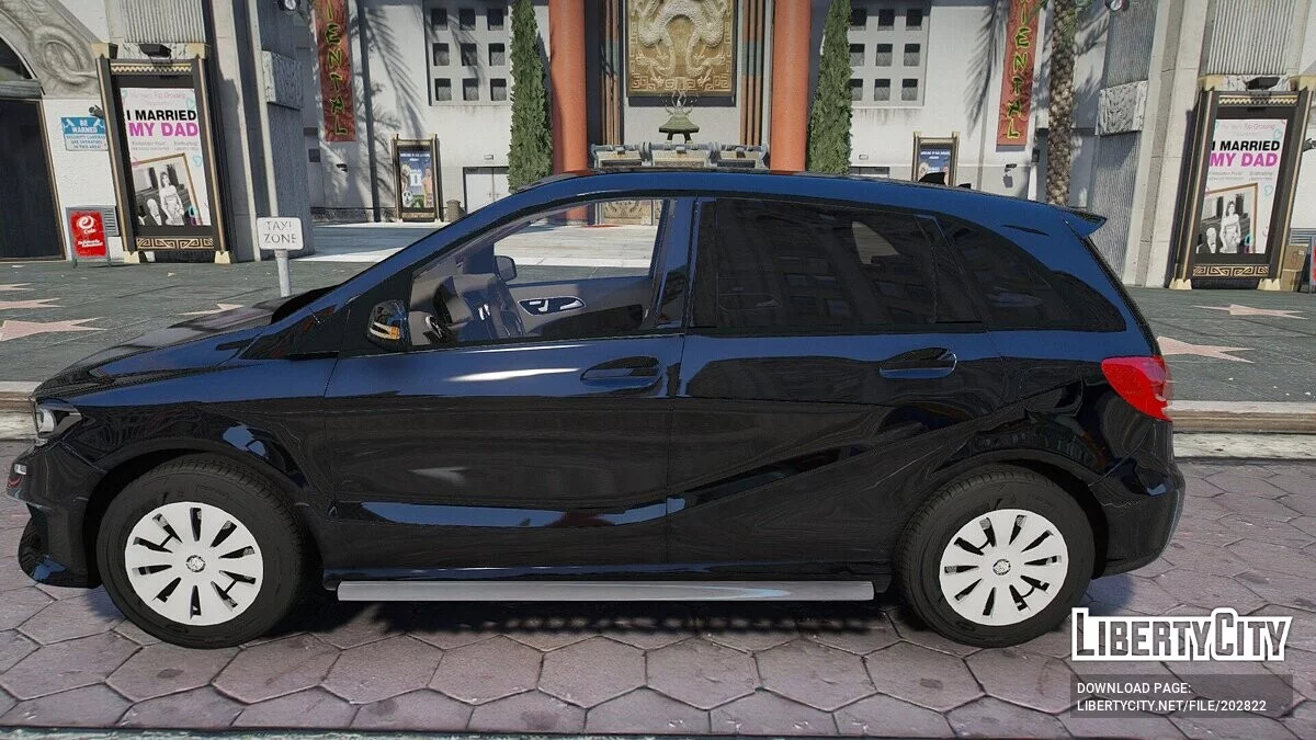 Mercedes-Benz B-klasse 2014 v1.0 / GTA 5