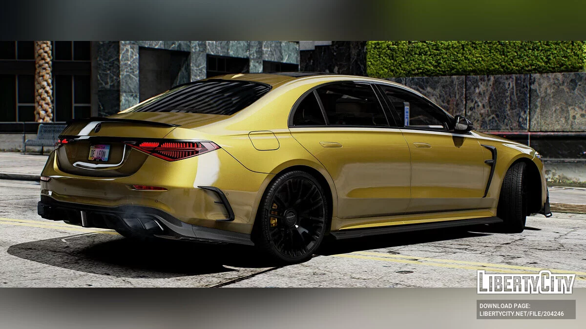 2022 Mansory 梅赛德斯 S500 / GTA 5