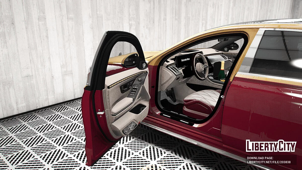 2022 Mercedes Benz W223 Class S 500 + Maybach Kit v1.1 / GTA 5