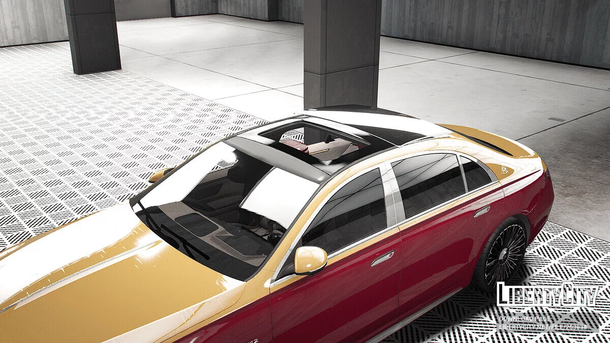 2022 Mercedes Benz W223 Class S 500 + Maybach Kit v1.1 / GTA 5
