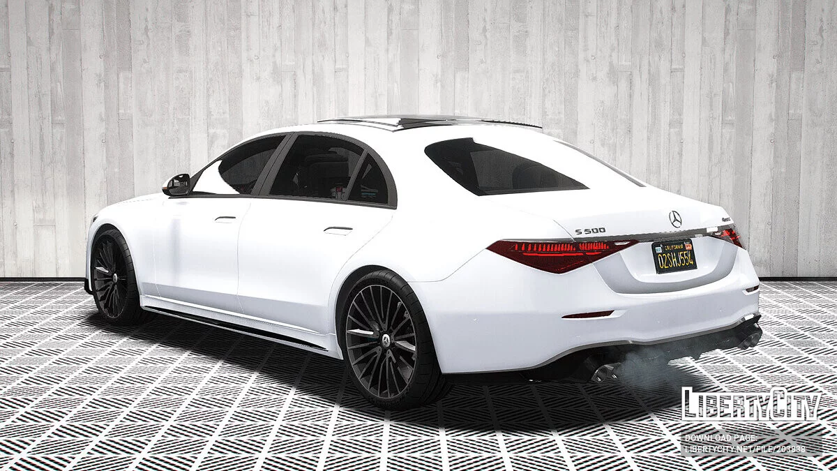 2022 Mercedes Benz W223 Class S 500 + Maybach Kit v1.1 / GTA 5