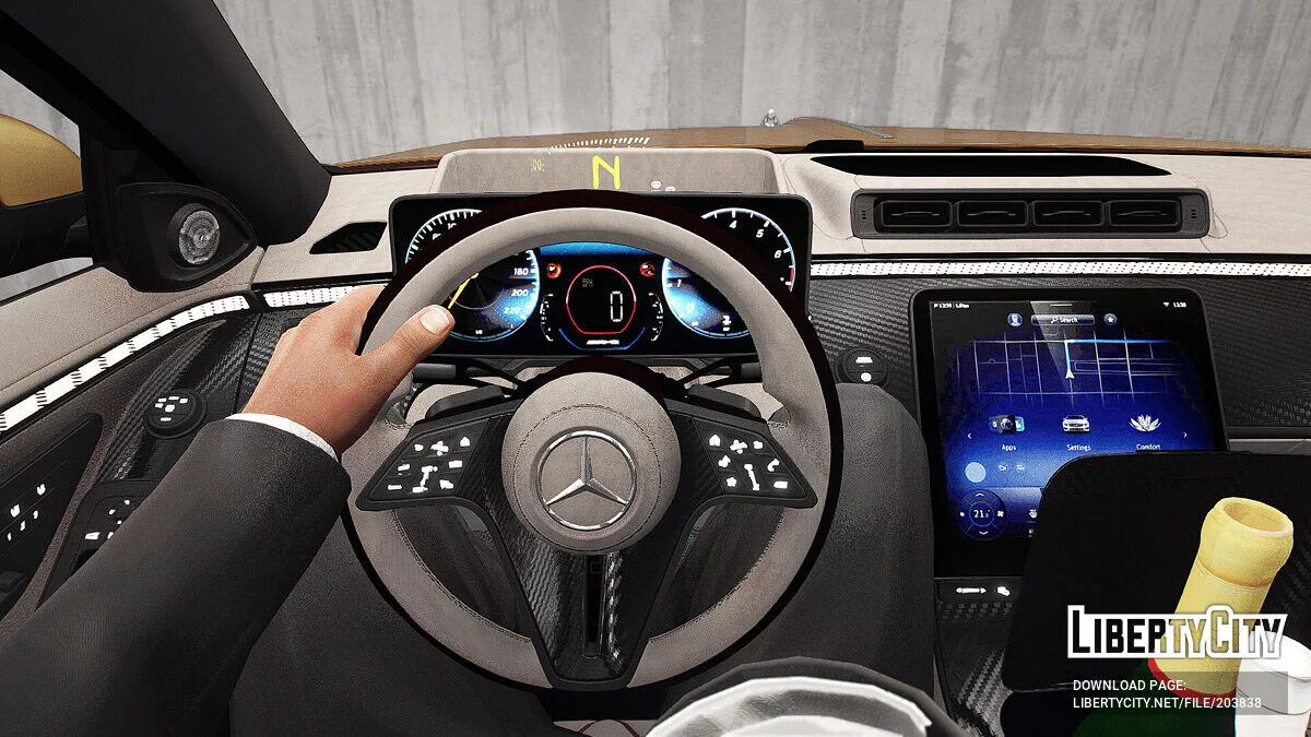 2022 Mercedes Benz W223 Class S 500 + Maybach Kit v1.1 / GTA 5