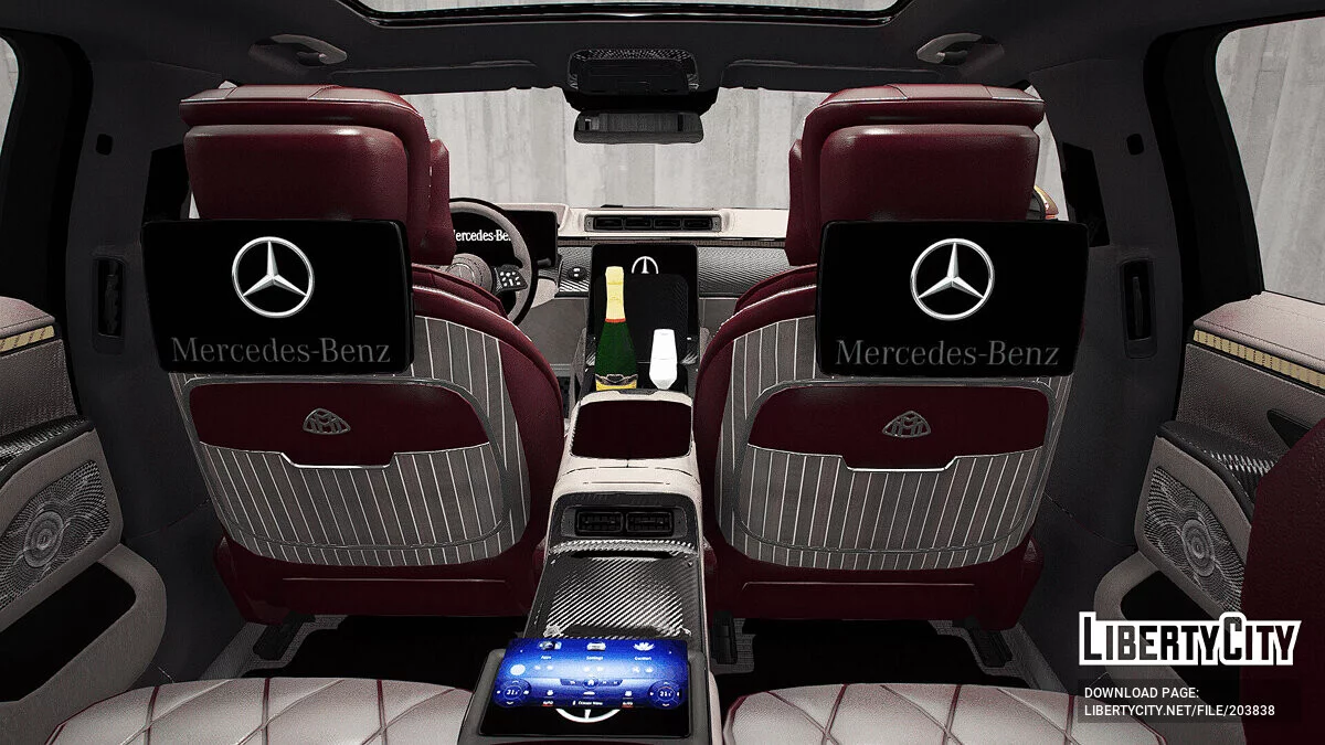 2022 Mercedes Benz W223 Class S 500 + Maybach Kit v1.1 / GTA 5