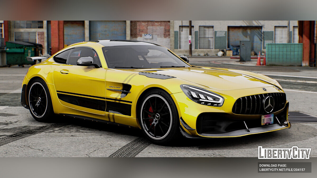 Download 2024 Mercedes AMG GT Pro for GTA 5