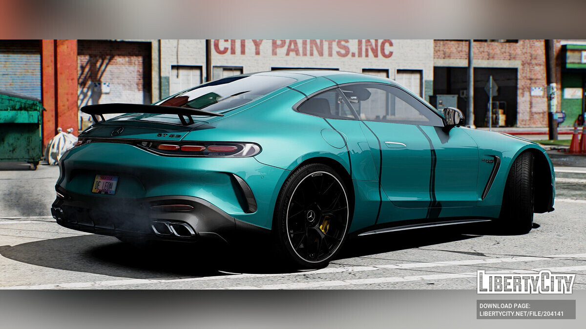 Download 2024 Mercedes AMG GT63 Coupe for GTA 5