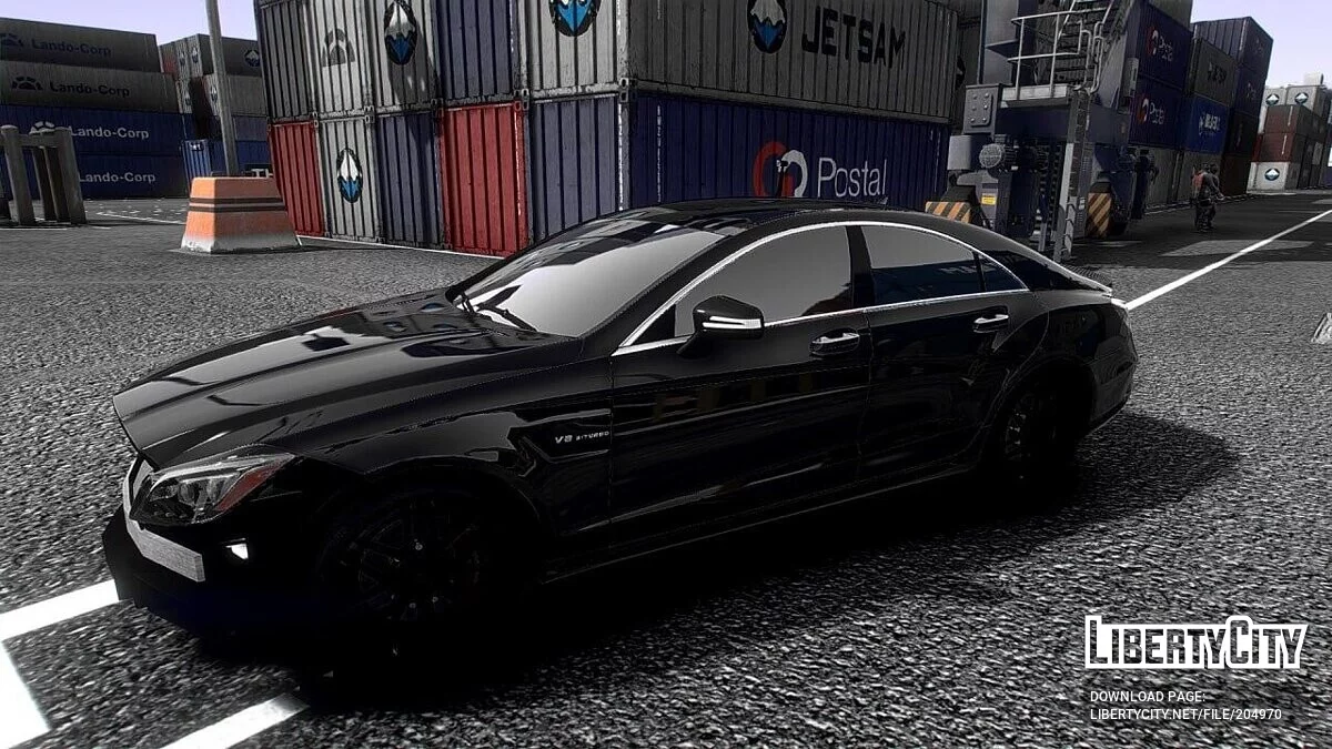 Mercedes-Benz CLS63 AMG Битый / GTA 5