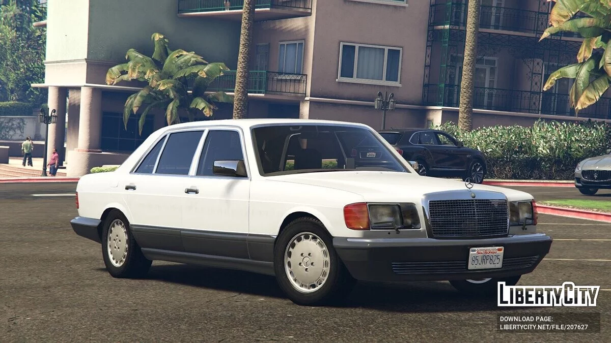1990 Mercedes-Benz 560SEL (W126) US-Spec [Replace] / GTA 5