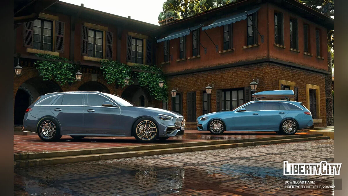 2021 Mercedes C-Class S206 Estate V1.0 / GTA 5