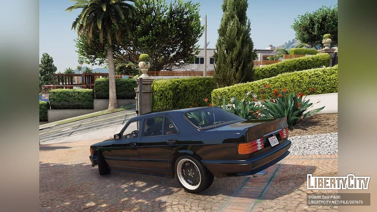 Mercedes-Benz 560SEL 6.0 AMG (W126) / GTA 5