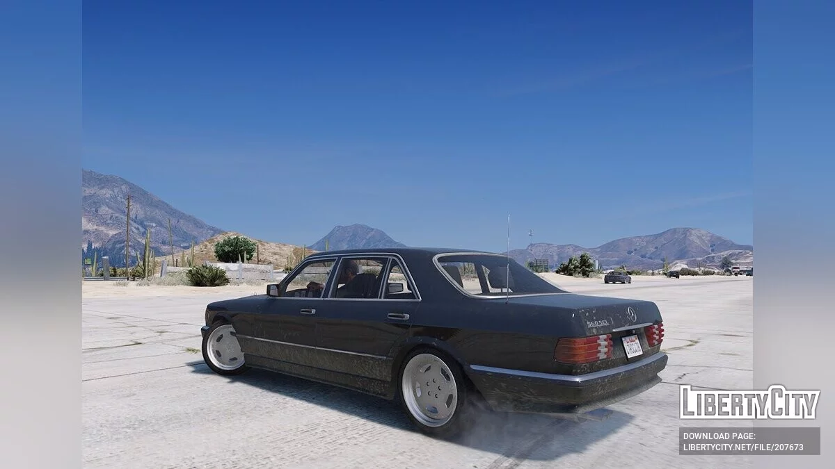 Mercedes-Benz 560SEL 6.0 AMG (W126) / GTA 5