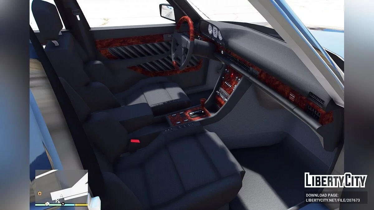 Mercedes-Benz 560SEL 6.0 AMG (W126) / GTA 5