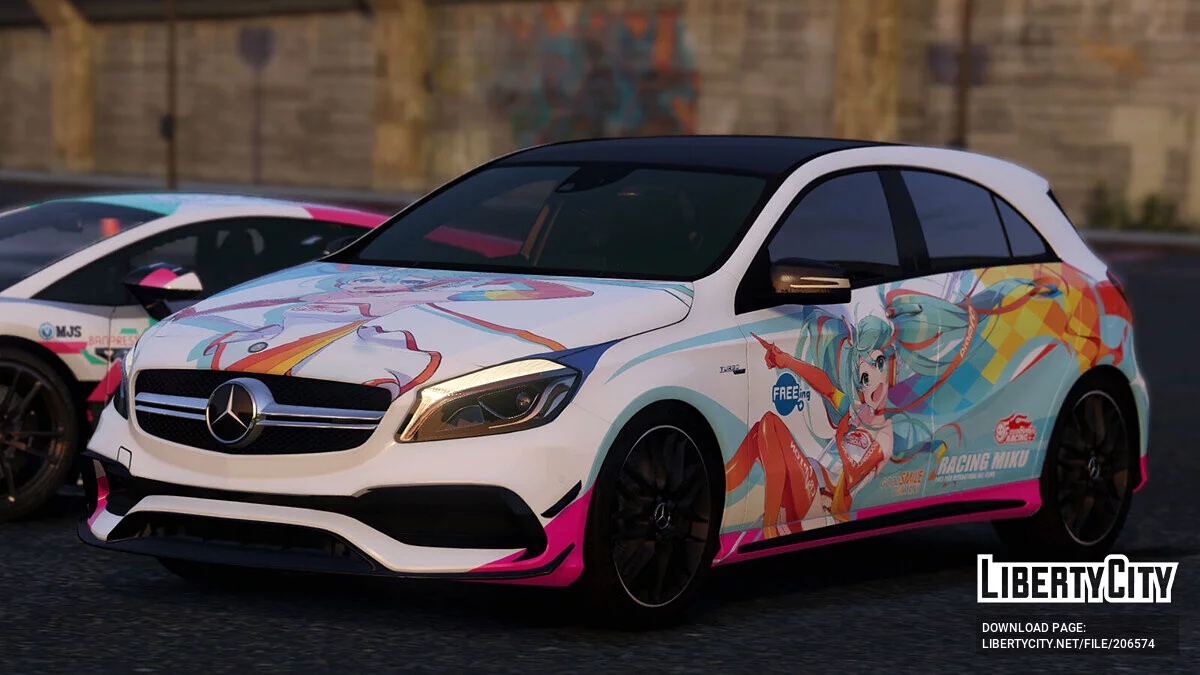 Mercedes-Benz A45 RACING MIKU / GTA 5