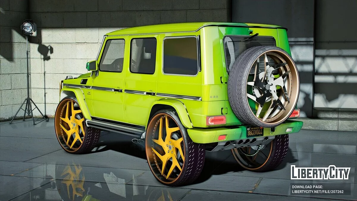 Mercedes-Benz G65 Classe Ouro / GTA 5