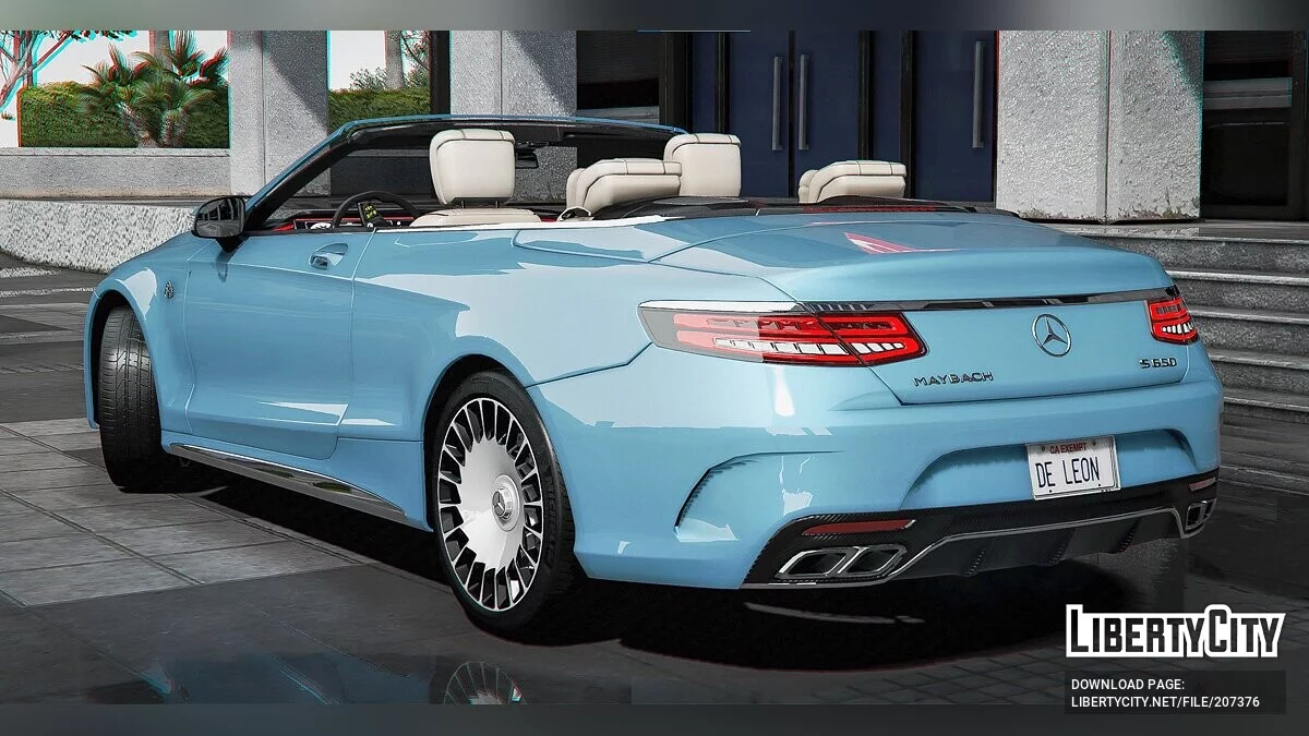 Mercedes Benz S650 Maybach Cabriolet / GTA 5