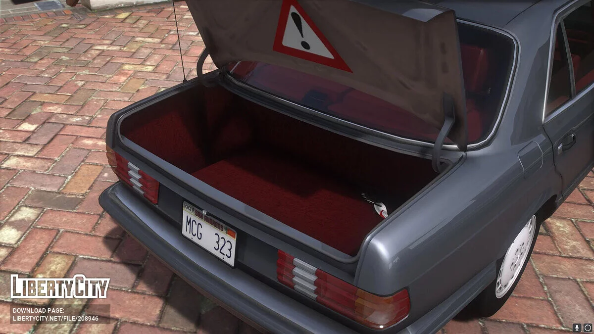 1987 مرسيدس بنز 560 SEL V126 v1.1 / جي تي أي 5
