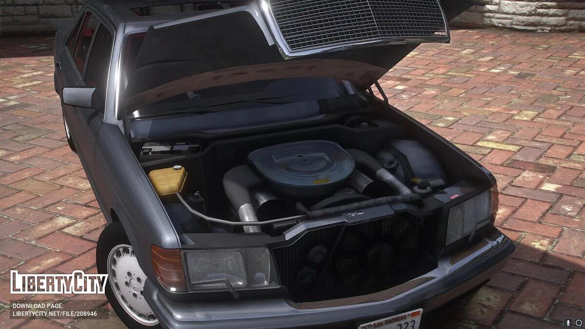 1987 مرسيدس بنز 560 SEL V126 v1.1 / جي تي أي 5