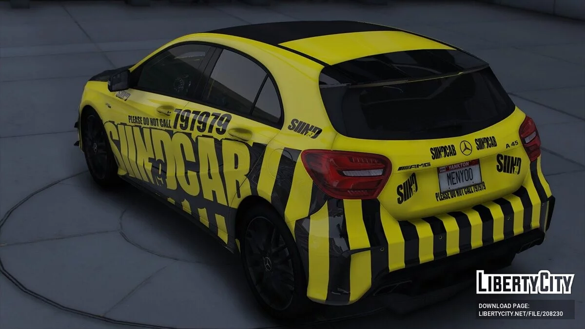 2017 Mercedes-AMG A45 W176 SIINDCAB / جي تي أي 5