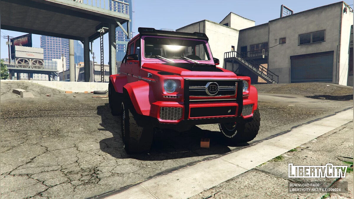 Mercedes-Benz G63 AMG 10x10 Custom Double Dually 1.1 / GTA 5