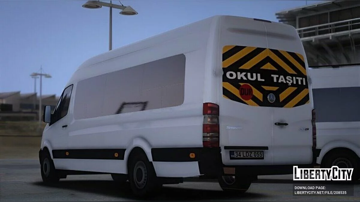 Mercedes-Benz Sprinter Okul Taşıtı / GTA 5
