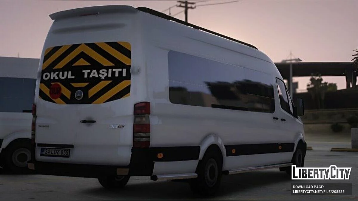 Mercedes-Benz Sprinter Okul Taşıtı / GTA 5